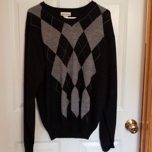 Vneck mens sweater
